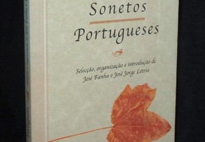 Livro Cem Sonetos Portugueses José Fanha e José Jorge Letria