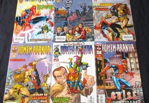 6 Livros BD Peter Parker Homem Aranha Marvel Comics Devir