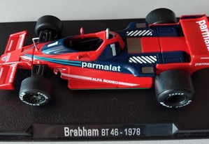 * Miniatura 1:43 Coleção Grand Prix BRABHAM BT46 (1978) | Mitos da Formula 1