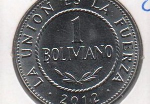 Bolívia - 1 Boliviano 2012 - soberba