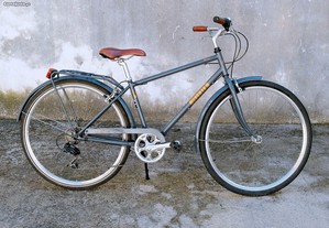 Bicicleta Pasteleira Eleven Fade 700, 7 velocidades, roda 28