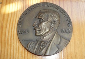 Medalha em Bronze de Eça de Queiroz