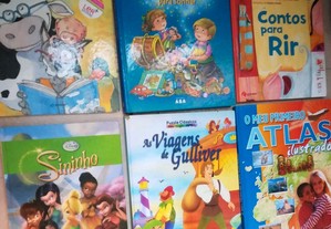 Conjunto de 6 Livros Infantis