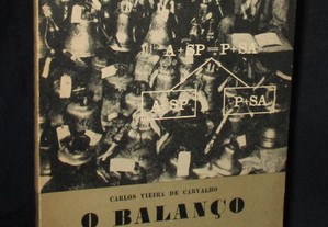 Livro O Balanço Carlos Vieira de Carvalho Colecção Saber