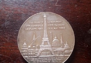 Medalha Ascensão Torre Eiffeel