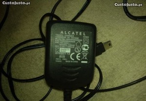 Carregador original ALCATEL, novo, com entrada USB
