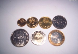 Últimas moedas de escudo de 2000