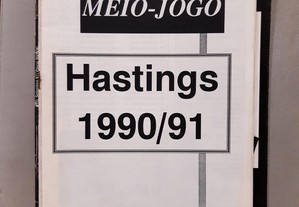 Revista de xadrez do torneio de Hastings 1990/1