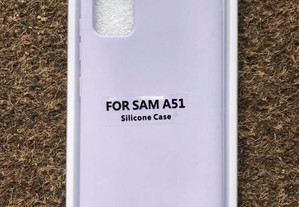 Capa de silicone soft touch Samsung Galaxy A51