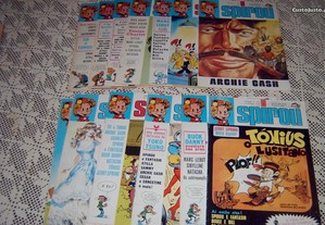 15 revistas Spirou, n 1 ao 15 de 1979
