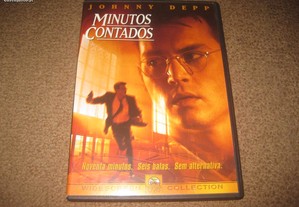 DVD "Minutos Contados" com Johnny Depp/Raro!