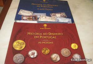 Col.História dinheiro Portugal-Moedas,Papel Moeda