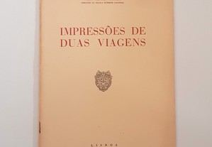 Prof. Mendes Correia // Impressões de Duas Viagens 1951 Dedicatória