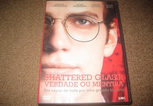 DVD "Shattered Glass: Verdade ou Mentira"