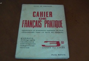 Cahier de français pratique de Olívio de Carvalho