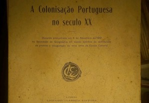 A colonisação Portuguesa no século XX, por Prof Carneiro de Moura.