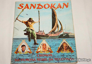 Caderneta cromos - Sandokan - 1976 - Incomp.
