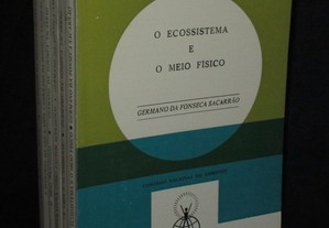 Livros Colecção O Ambiente e o Homem Germano da Fonseca Sacarrão