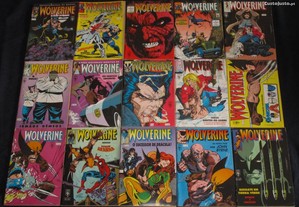 Livros BD Wolverine Marvel Abril