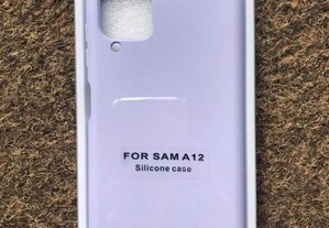 Capa de silicone soft touch Samsung Galaxy A12