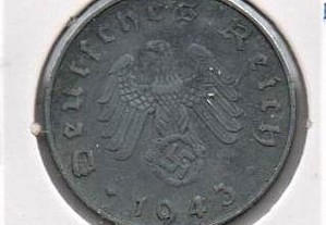 Alemanha (3º Reich) - 10 Reichspfennig 1943 A