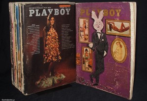 Revistas Playboy 1968 Completo - 12 edições