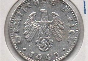 Alemanha (3º Reich) - 50 Reichspfennig 1943 A