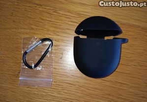 Capa preta silicone pixel buds