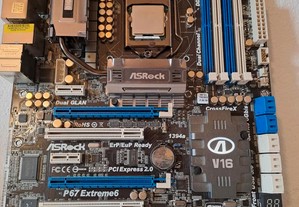 Bundle Intel Core i7-2600K / Board ASRock P67 Extreme6 LGA 1155