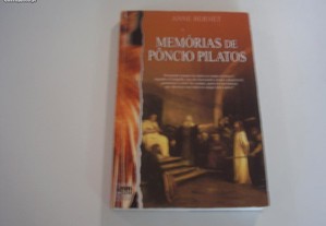 Livro "Memórias de Pôncio Pilatos" de Anne Bernet / Esgotado / Portes Grátis