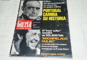 Revista Espanhola Gaceta Ilustrada -Numero 917 -1974