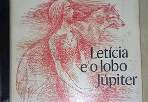 Letícia e o lobo Júpiter, de Domingos Monteiro.