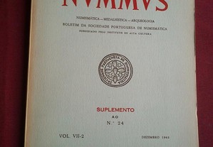 Nummus-Numismática-Medalhística-Arqueologia-Sup. N.º 24-1963
