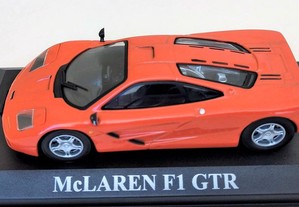 * Miniatura 1:43 Colecção Dream Cars McLaren F1 Gtr (1993)