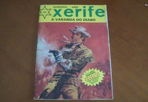 BD A varanda do diabo de Kit Carson,Xerife,nº404,Agência Portuguesa de Revistas