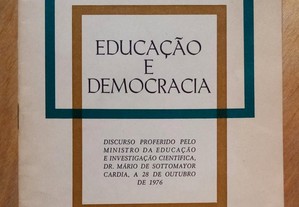 Educação e Democracia / Sottomayor Cardia