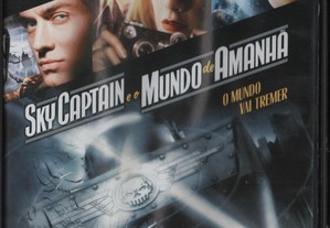 Dvd Sky Captain e o Mundo de Amanhã - acção - Jude Law/ Gwyneth Paltrow/ Angelina Jolie - extras