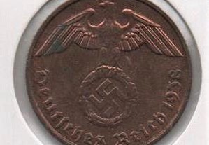 Alemanha (3º Reich) - 2 Reichspfennig 1938 E