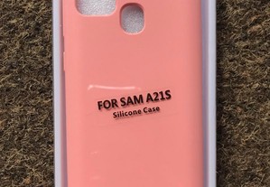 Capa de silicone soft touch Samsung Galaxy A21s