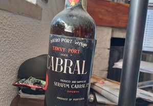 Porto TAWNY Serafim Cabral - rótulo antigo RARO
