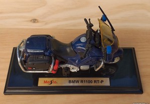 BMW 1100, moto miniatura, excelente para coleccionadores