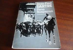 "Pena Suspensa" de Jean-Paul Sartre - 2ª Edição de 1982