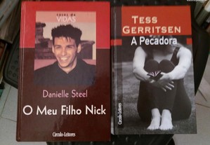 Obras de Danielle Steel e Tess Gerritsen