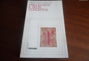 "Psicólogos e seus Conceitos" de Vernon Nordby e Calvin Hall - 1ª Edição de 1978