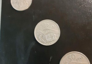 3 moedas de Espanha  raras