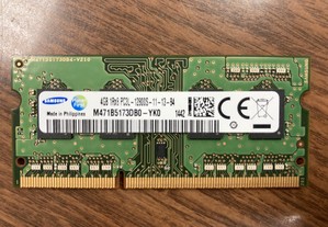 Memória DDR3 4GB Samsung