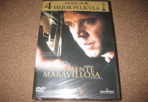 DVD "Uma Mente Brilhante" com Russell Crowe/Selado!