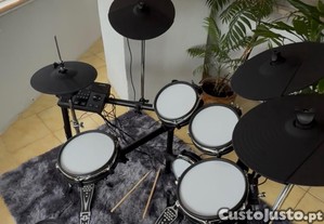 Millenium MPS-850 E-Drum kit + DrumSticks + Headphones + Throne