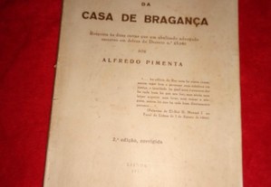 Os Bens da Casa de Bragança - Alfredo Pimenta