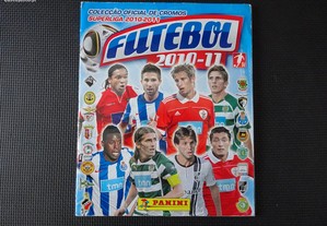 Caderneta de cromos completa Futebol 2010/2011 -